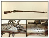 Rare CONNECTICUT MILITIA Flintlock MUSKET by WHITE Early 1800s from Hebron, CT, “UC” Marked & Rack Numbered! - 1 of 25