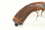 1800s European DEULING Pistols by GASTINNE-RENETTE Beautiful Carved, Engraved Set, .45 Caliber - 4 of 25