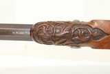 1800s European DEULING Pistols by GASTINNE-RENETTE Beautiful Carved, Engraved Set, .45 Caliber - 10 of 25