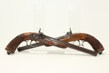 1800s European DEULING Pistols by GASTINNE-RENETTE Beautiful Carved, Engraved Set, .45 Caliber - 2 of 25