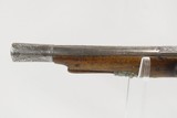 ORNATE, BEJEWELED Antique Flintlock BELT Pistol PIRATE .675 Caliber Engraved GEM ADORNED Late-18th / Early 19th Century Pistol - 19 of 19