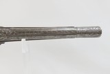 ORNATE, BEJEWELED Antique Flintlock BELT Pistol PIRATE .675 Caliber Engraved GEM ADORNED Late-18th / Early 19th Century Pistol - 13 of 19