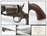 ONE-OF-A-KIND Inscribed CONFEDERATE Copy of a COLT 1860 ARMY Revolver .44 “C.S” Marked w Reference to BATTLE of TUPELO, MS! - 1 of 25