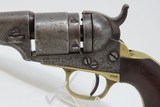 Antique COLT Pocket NAVY Model CARTRIDGE Conversion .38 Caliber Revolver With HARDWOOD CASE & Dual Cavity Ball Mold - 7 of 21