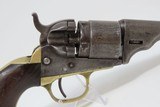 Antique COLT Pocket NAVY Model CARTRIDGE Conversion .38 Caliber Revolver With HARDWOOD CASE & Dual Cavity Ball Mold - 20 of 21