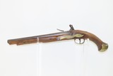 REVOLUTIONARY WAR Period JOHN REA Long Sea Service Pattern FLINTLOCK Pistol Used by the British Royal Naval Service! - 13 of 17