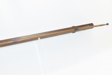 Frederick LEATHERMAN of DAYTON OHIO Heavy Barreled LONG RIFLE Antique .63 19+ LB. Rifle Manufactured circa the Mid-1800s - 11 of 20
