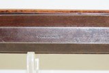 Frederick LEATHERMAN of DAYTON OHIO Heavy Barreled LONG RIFLE Antique .63 19+ LB. Rifle Manufactured circa the Mid-1800s - 12 of 20