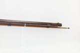 Frederick LEATHERMAN of DAYTON OHIO Heavy Barreled LONG RIFLE Antique .63 19+ LB. Rifle Manufactured circa the Mid-1800s - 7 of 20