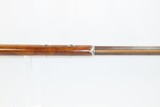 Frederick LEATHERMAN of DAYTON OHIO Heavy Barreled LONG RIFLE Antique .63 19+ LB. Rifle Manufactured circa the Mid-1800s - 10 of 20