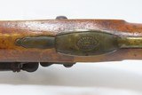 Antique SHARPE of LONDON “Extra Sharpe Proof” Flintlock INDIAN TRADE Pistol British with Birmingham Proofs & Brass Barrel - 9 of 18