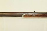 OHIO/INDIANA Antique .45 Long Rifle by SAUCERMAN G. Saucerman Marked Circa 1840s Percussion Long Rifle - 20 of 21