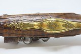 DANISH Antique Flintlock Pistol by CHRISTIAN WILCKEN KYHL of COPENHAGEN Gorgeous 18th Century Pistol by Renowned Maker - 8 of 18