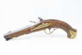 DANISH Antique Flintlock Pistol by CHRISTIAN WILCKEN KYHL of COPENHAGEN Gorgeous 18th Century Pistol by Renowned Maker - 15 of 18