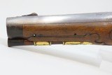 DANISH Antique Flintlock Pistol by CHRISTIAN WILCKEN KYHL of COPENHAGEN Gorgeous 18th Century Pistol by Renowned Maker - 18 of 18