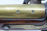 Antique Joseph WESTWOOD of LONDON Brass Barrel FLINTLOCK INDIAN TRADE Pistol British with Birmingham Proofs & Brass Barrel - 15 of 18