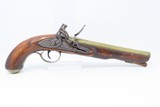 Antique Joseph WESTWOOD of LONDON Brass Barrel FLINTLOCK INDIAN TRADE Pistol British with Birmingham Proofs & Brass Barrel - 1 of 18