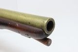 Antique Joseph WESTWOOD of LONDON Brass Barrel FLINTLOCK INDIAN TRADE Pistol British with Birmingham Proofs & Brass Barrel - 7 of 18