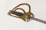 CIVIL WAR Dated Antique US MANSFIELD & LAMB Model 1860 Light Cavalry Saber American Civil War Cavalry Blade Dated 1864! - 5 of 13