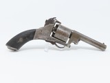 BRITISH Antique WEBLEY Patent POCKET Revolver with FOLDING TRIGGER Rare EARLY Double Action Percussion Webley 1860s! - 11 of 14