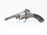 BRITISH Antique WEBLEY Patent POCKET Revolver with FOLDING TRIGGER Rare EARLY Double Action Percussion Webley 1860s! - 1 of 14