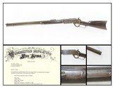.45-60 WCF Antique WINCHESTER CENTENNIAL Model 1876 LEVER Action RIFLE 1881 Classic Lever Action Rifle Made in 1881 - 1 of 24