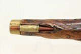 18th Century FRENCH Antique FLINTLOCK Pistol 1700s France, Maker Marked & Signed! - 14 of 18