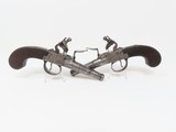 18th Century BRACE of QUEEN ANNE Flintlock Pistols by ISAAC SMITH of LONDON FRENCH & INDIAN, REVOLUTIONARY WARS PERIOD - 2 of 25
