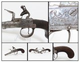 18th Century BRACE of QUEEN ANNE Flintlock Pistols by ISAAC SMITH of LONDON FRENCH & INDIAN, REVOLUTIONARY WARS PERIOD - 1 of 25