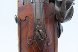 c18th Century ITALIAN “LAZARO” FLINTLOCK Pistol .48 Caliber Ornate Engraved, Carved, Gold Washed, Signed - 10 of 18