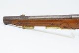 c18th Century ITALIAN “LAZARO” FLINTLOCK Pistol .48 Caliber Ornate Engraved, Carved, Gold Washed, Signed - 18 of 18
