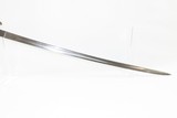 PATRIOTIC US CIVIL WAR Saber by CLAUBERG of SOLINGEN w FEDERAL EAGLES c1861 Etched Private Purchase Officer’s Sword from Prussia - 3 of 16