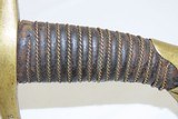 CIVIL WAR Antique U.S. Model 1840 LIGHT ARTILLERY Saber North South Horse Artillery Sidearm - 13 of 18