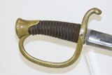 CIVIL WAR Antique U.S. Model 1840 LIGHT ARTILLERY Saber North South Horse Artillery Sidearm - 16 of 18