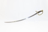 CIVIL WAR Antique U.S. Model 1840 LIGHT ARTILLERY Saber North South Horse Artillery Sidearm - 6 of 18