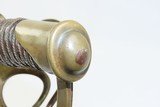 CIVIL WAR Dated Antique C. ROBY U.S. Model 1860 Light CAVALRY SABER Rare American Civil War Cavalry Blade - 9 of 12