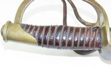 CIVIL WAR Dated Antique C. ROBY U.S. Model 1860 Light CAVALRY SABER Rare American Civil War Cavalry Blade - 8 of 12