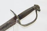AMERICAN EAGLE SWORD 1820s Antique Patriotic Infantry Officer’s Sidearm Antebellum Indian Wars Period - 14 of 15
