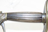 AMERICAN EAGLE SWORD 1820s Antique Patriotic Infantry Officer’s Sidearm Antebellum Indian Wars Period - 5 of 15