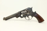CIVIL WAR Antique STARR Model 1858 Army Revolver U.S. Contract Double Action Cavalry Revolver - 2 of 19