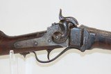 CIVIL WAR Antique SHARPS 1863 CAVALRY CARBINE ICONIC Rifle in Original Percussion Configuration - 4 of 25