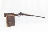 CIVIL WAR Antique SHARPS 1863 CAVALRY CARBINE ICONIC Rifle in Original Percussion Configuration - 2 of 25