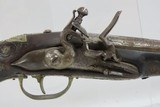 BRACE of ORNATE Antique OTTOMAN Flintlock Pistols Pair PIRATE Mediterranean Late-18th / Early 19th Century Pistols - 20 of 25