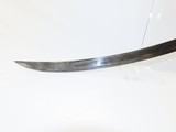 Patriotic EARLY AMERICAN Antique OFFICER’S SABER with EAGLE HEAD POMMEL IVORY Grip, Nitre Blue and GOLD Finish - 5 of 15