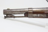 ASA WATERS U.S. Model 1836 .54 Caliber Smoothbore FLINTLOCK Pistol Antique STANDARD ISSUE of the MEXICAN-AMERICAN WAR! - 20 of 20