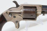 Antique MERWIN & BRAY Front Loading CUP PRIMED Single Action POCKET Revolver Small Scale Version of Plant’s Army Model with HOLSTER! - 19 of 20