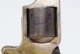 Antique MERWIN & BRAY Front Loading CUP PRIMED Single Action POCKET Revolver Small Scale Version of Plant’s Army Model with HOLSTER! - 12 of 20