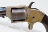 Antique MERWIN & BRAY Front Loading CUP PRIMED Single Action POCKET Revolver Small Scale Version of Plant’s Army Model with HOLSTER! - 6 of 20