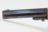 Antique MERWIN & BRAY Front Loading CUP PRIMED Single Action POCKET Revolver Small Scale Version of Plant’s Army Model with HOLSTER! - 7 of 20