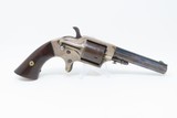Antique MERWIN & BRAY Front Loading CUP PRIMED Single Action POCKET Revolver Small Scale Version of Plant’s Army Model with HOLSTER! - 17 of 20